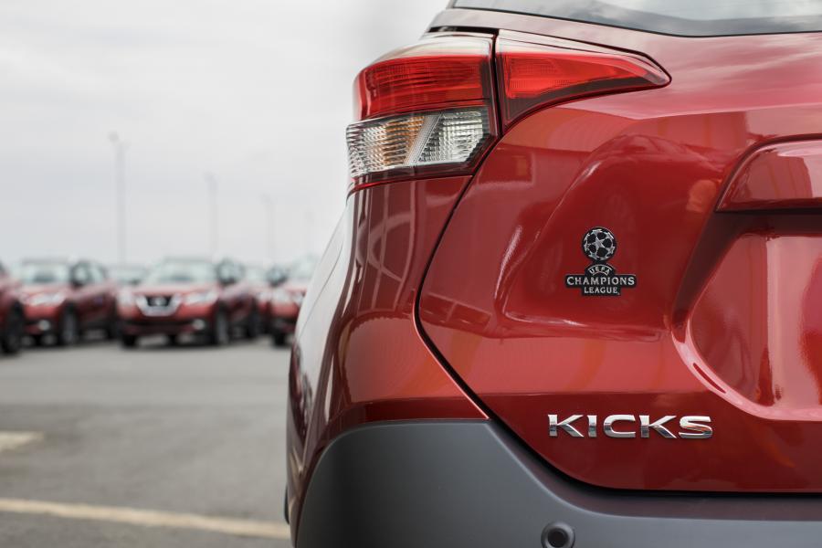 Детали экстерьера Nissan Kicks UEFA Champions League 2019 года  (LA) (фото 5 из 6)